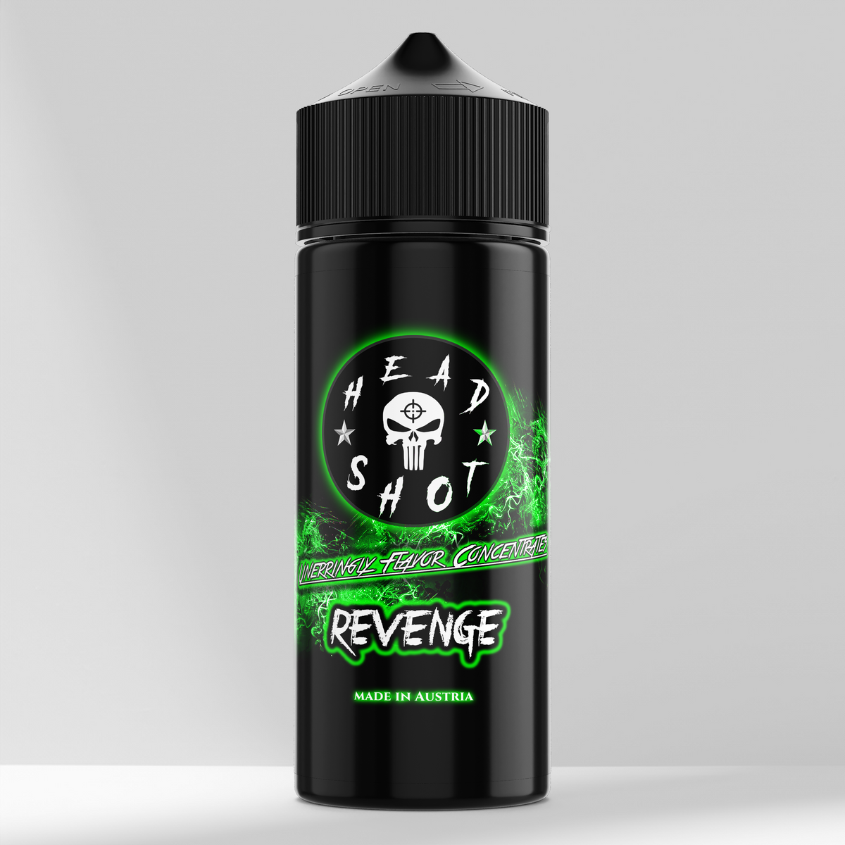 REVENGE Premium-Aroma Flasche 10ml HEADSHOT RGNCY