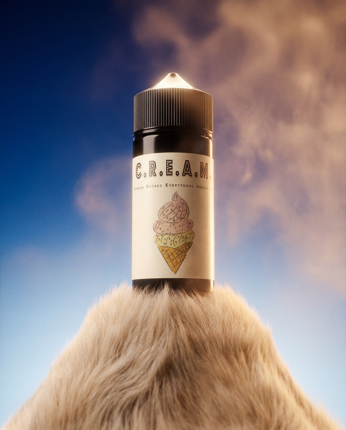 C.R.E.A.M. Vanille Sahne Haselnuss Aroma von HEADSHOT, Anwendung und Stimmungsbild